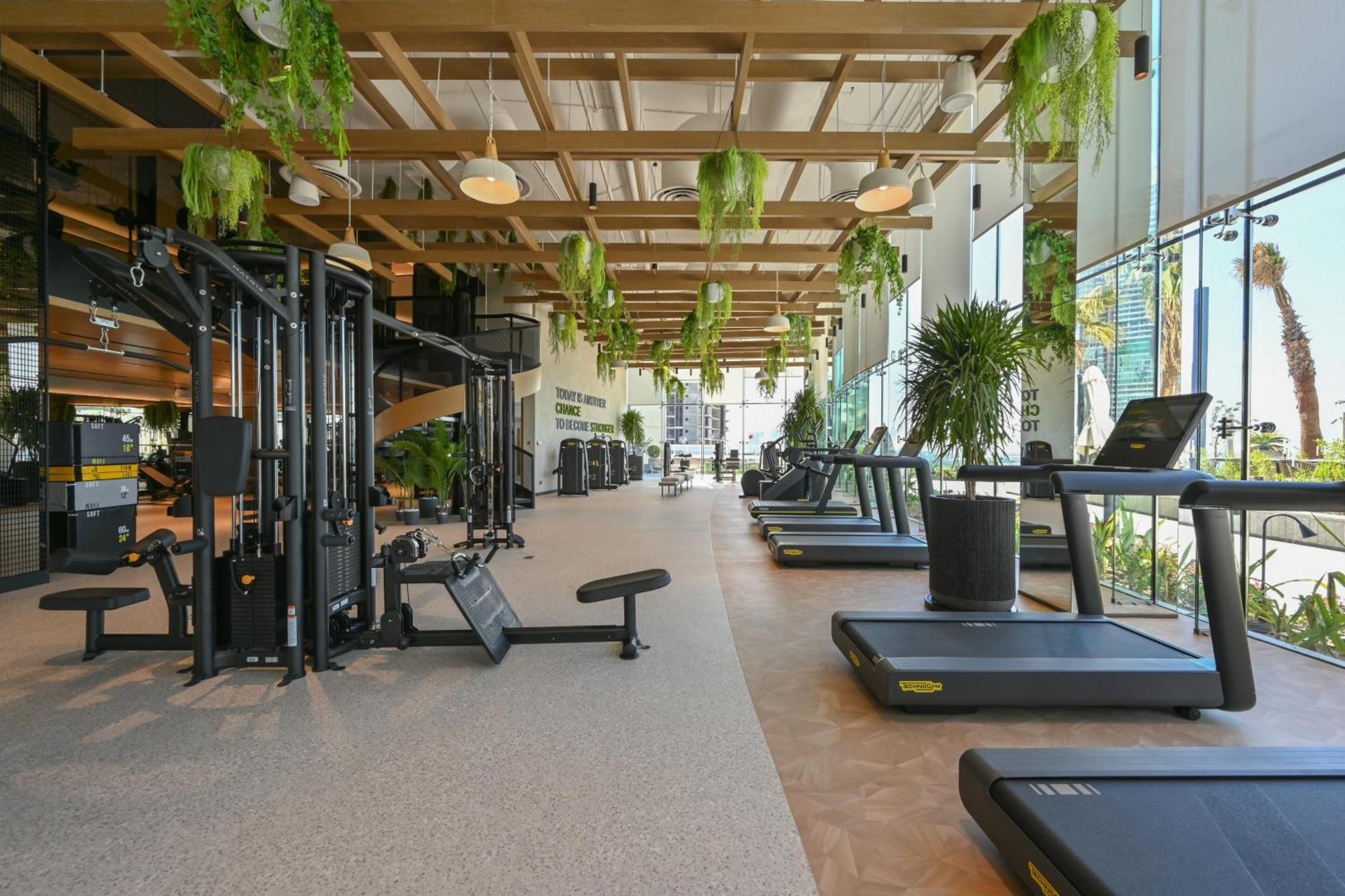 Отель Onyx Rotana Манама Экстерьер фото The gym at the 2018 Commonwealth Games Athletes' Village