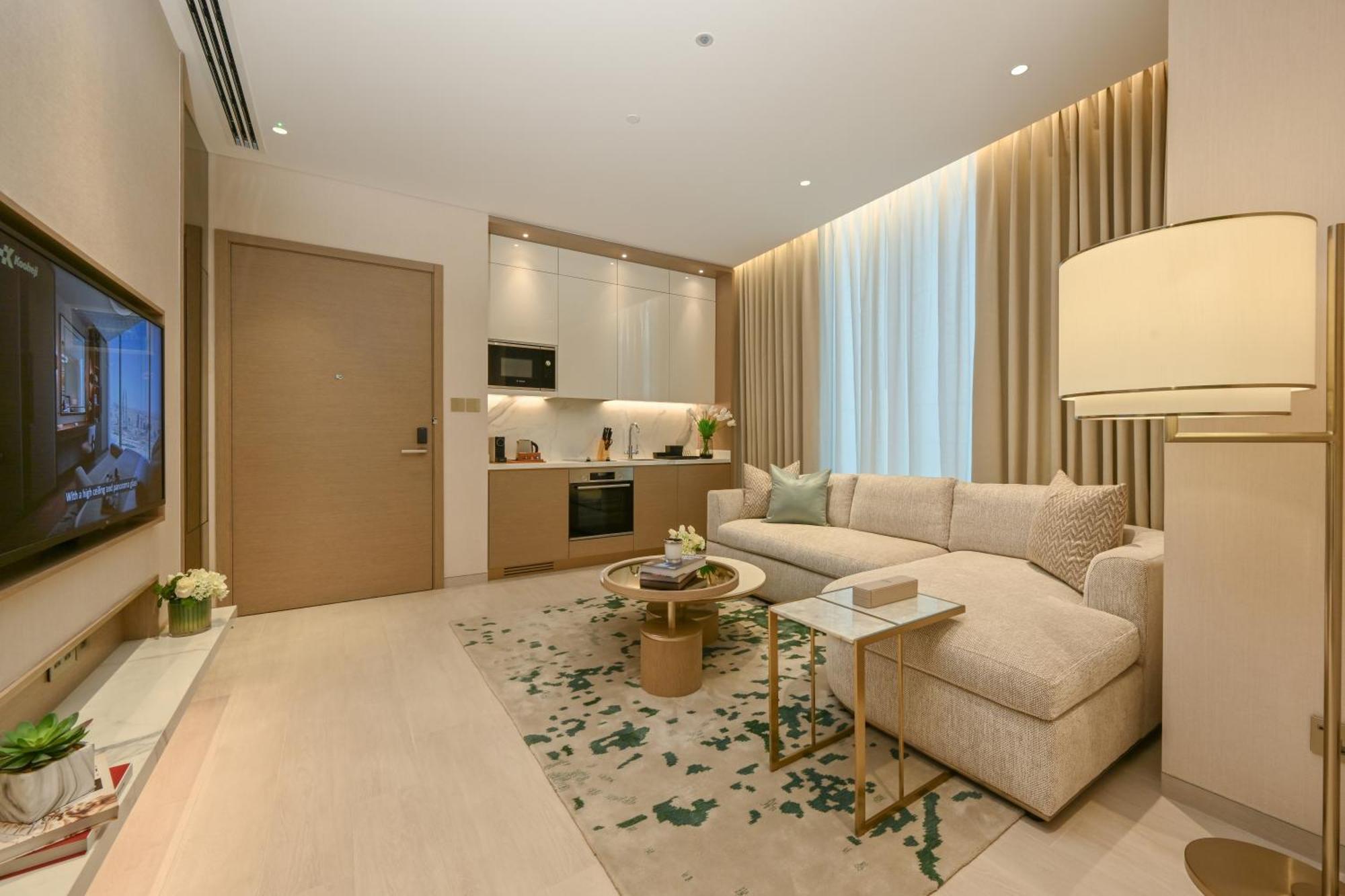 Отель Onyx Rotana Манама Экстерьер фото A living room at the Ritz-Carlton, DIFC