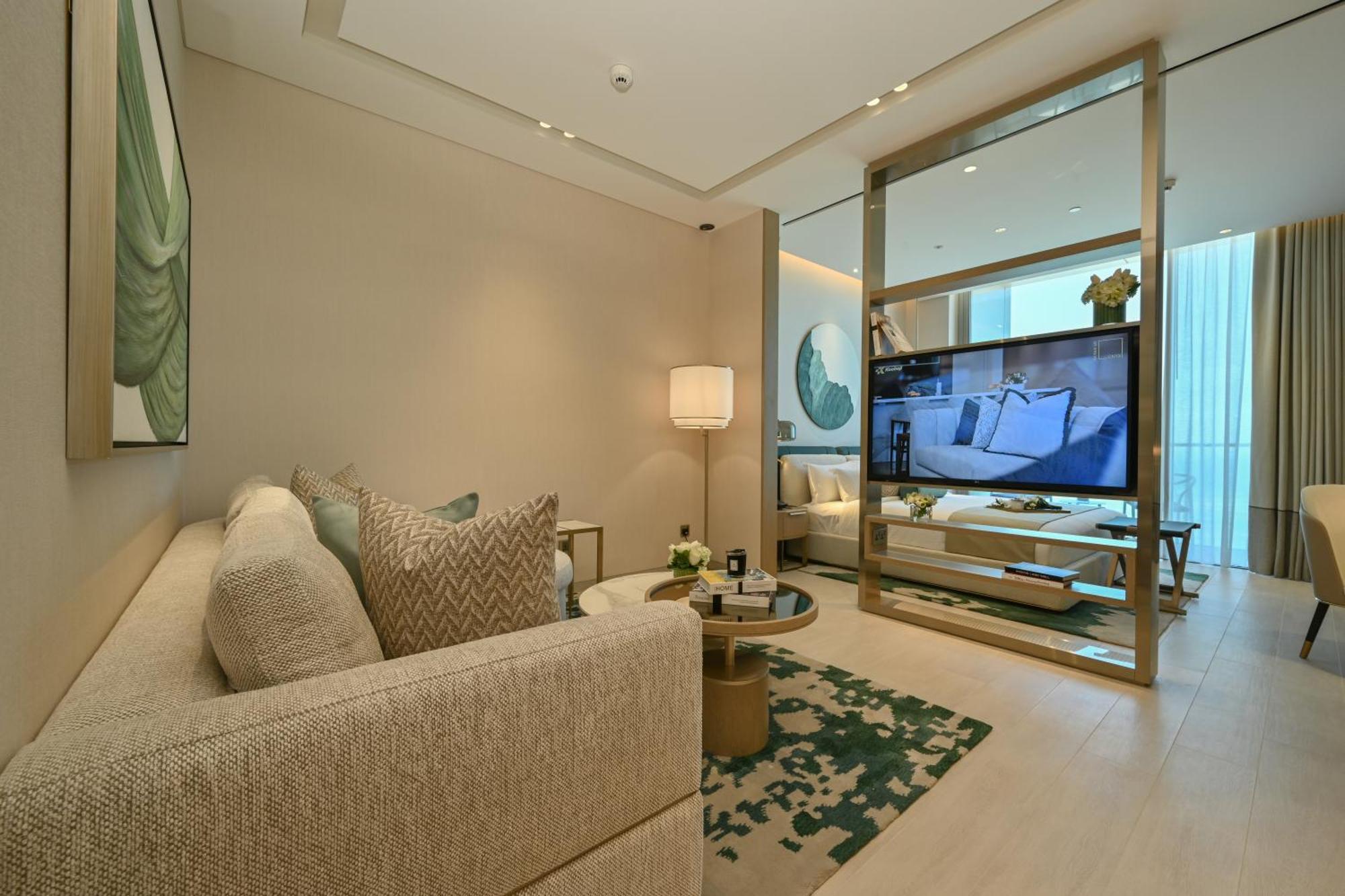 Отель Onyx Rotana Манама Экстерьер фото A living room at the Ritz-Carlton, DIFC